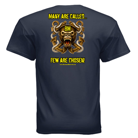 “Many Are Called, Few Can Heave” Boatswain’s Mate Tee — Deck Ape Elite Edition {{ product_type }Anvil and Anthem }