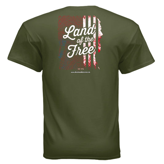 Land of the Free 250 years Tee – Est. 1776 Patriotic Anniversary Shirt {{ product_type }Anvil and Anthem }