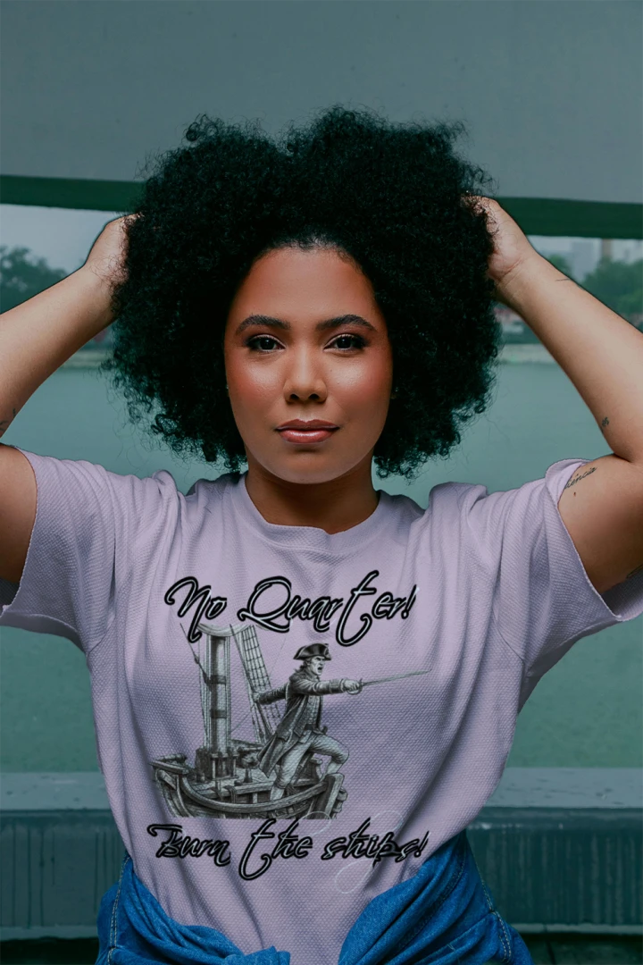 John Paul Jones "Burn the Ships" Premium Graphic Tee – American Naval Heritage {{ product_type }Anvil and Anthem }