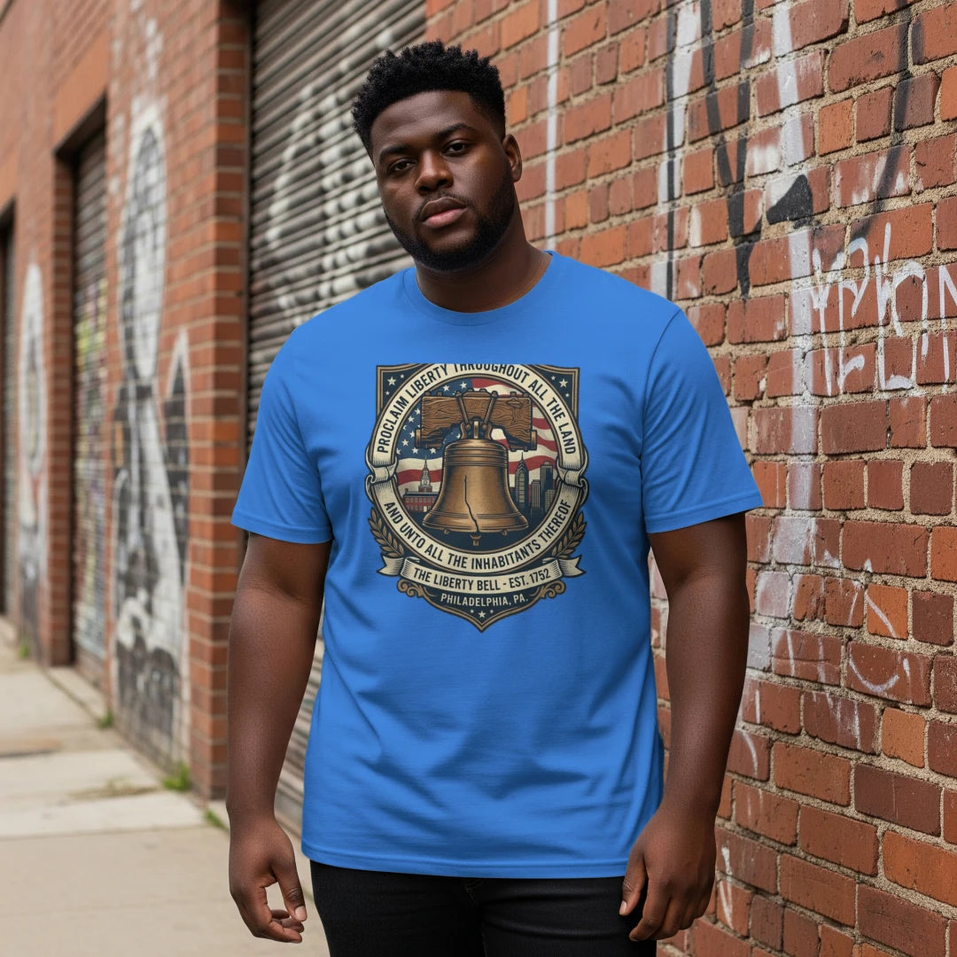 Liberty Bell Heritage Story Tee | Proclaim Liberty Patriotic American History Shirt {{ product_type }Anvil and Anthem }
