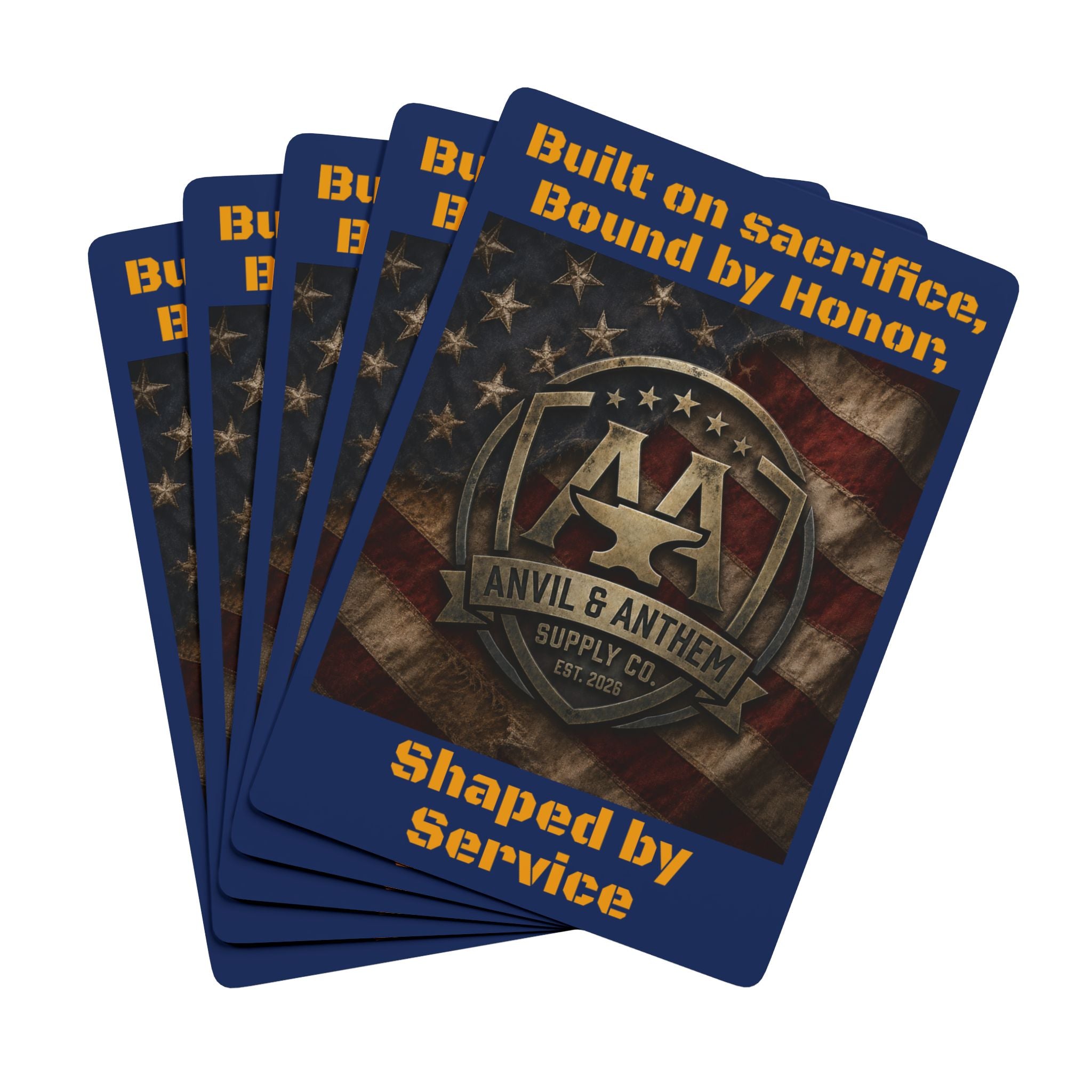 Anvil & Anthem “Honor Deck” Playing Cards – Built on Sacrifice Edition Anvil and Anthem }