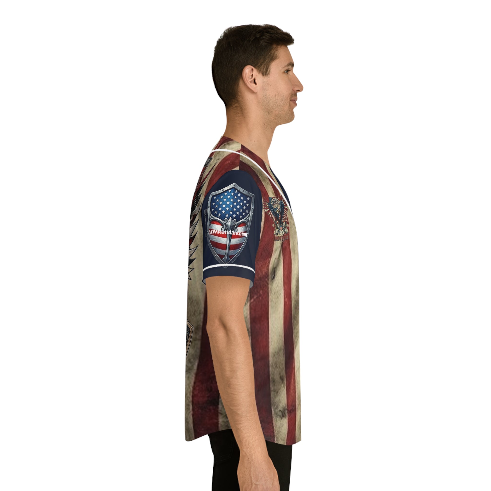 "Freedom & Strength" 1776-2026 American Pride Baseball Jersey