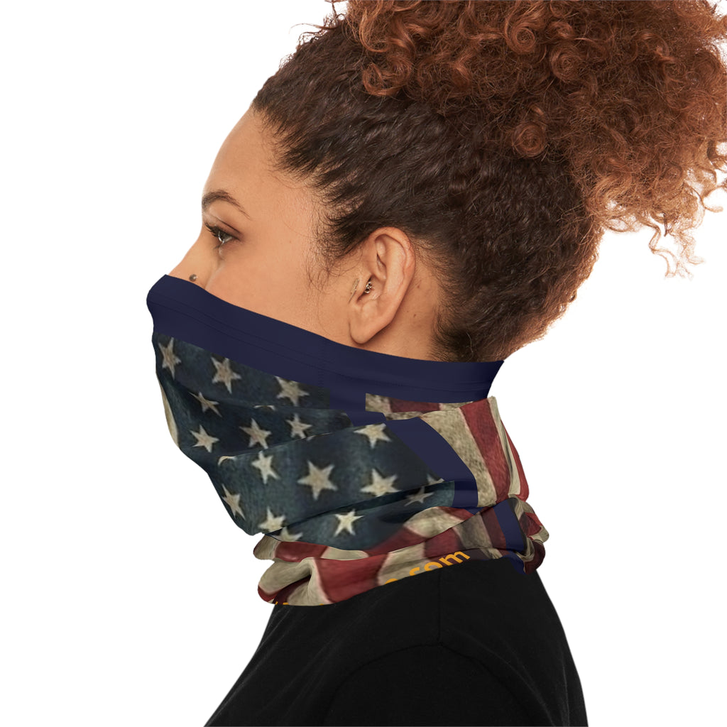 "Stars and Stripes" Multi-Use Performance Neck Gaiter – Lightweight Patriotic Gear