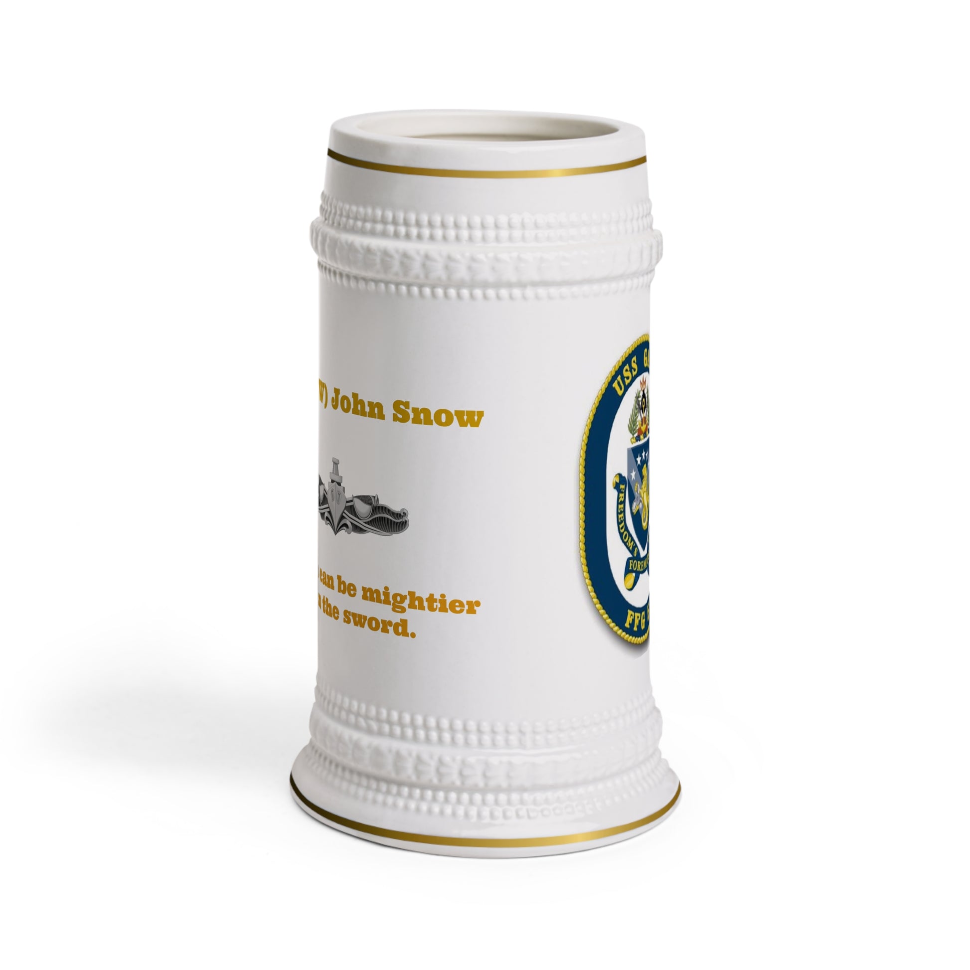 ustom Military Unit Beer Stein | Personalized Command, Squadron & Company Ceramic Stein (22oz)z 22oz {{ product_type }Anvil and Anthem }