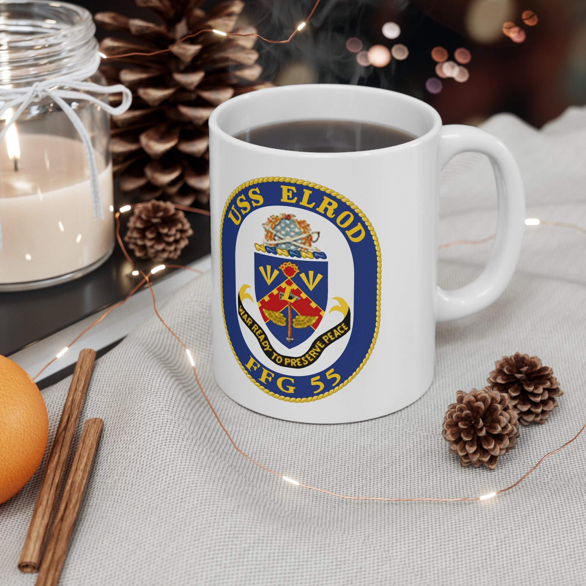 Custom Military Unit Coffee Mug | Personalized Command, Squadron & Company Mug (11oz & 15oz) {{ product_type }Anvil and Anthem }