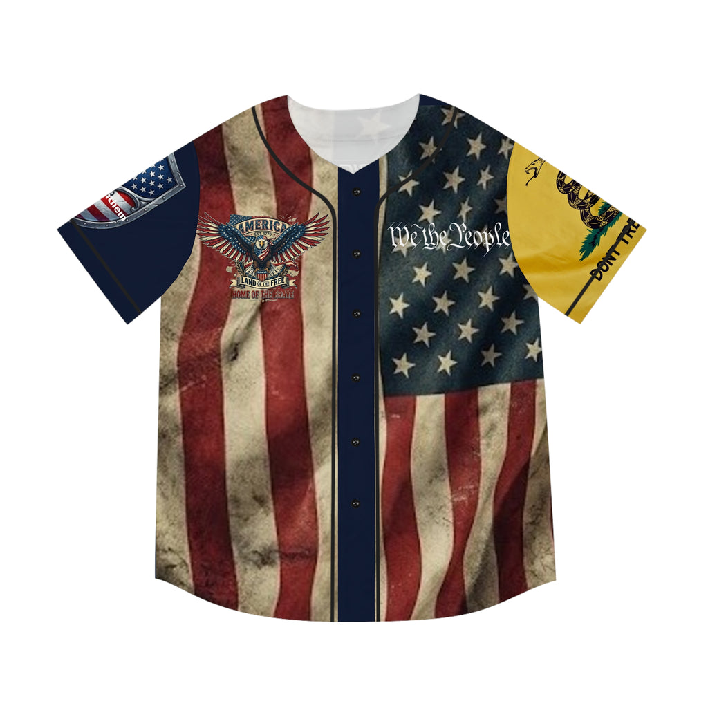 "Freedom & Strength" 1776-2026 American Pride Baseball Jersey