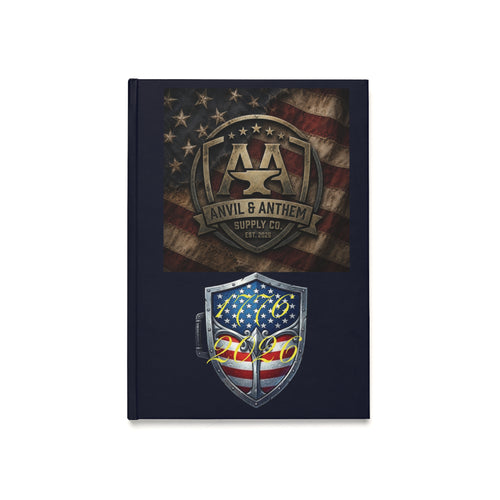 "Legacy of Liberty" A5 Hardcover Journal – 1776-2026 Anniversary Edition Anvil and Anthem }