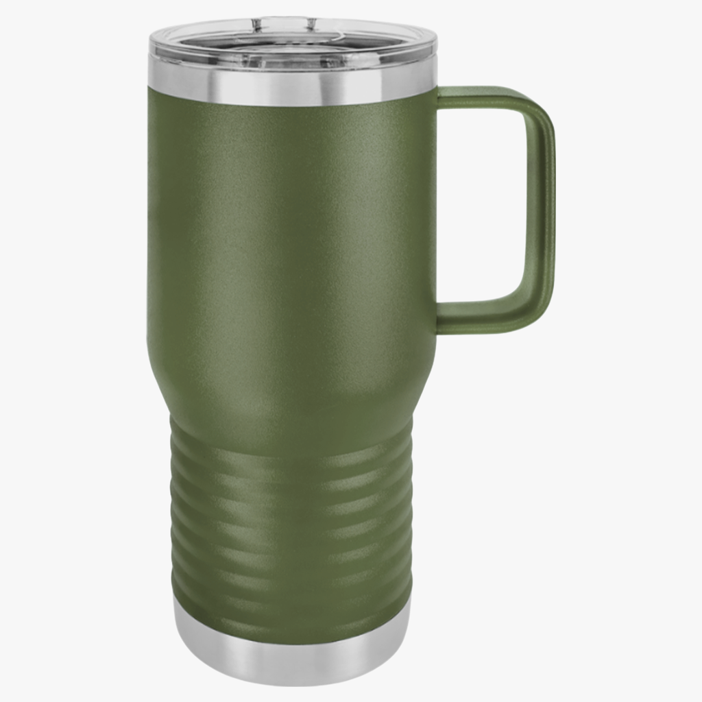 Dirty Hands, Clean Money 20oz Travel Mug | Blue Collar American Trades Coffee Tumbler