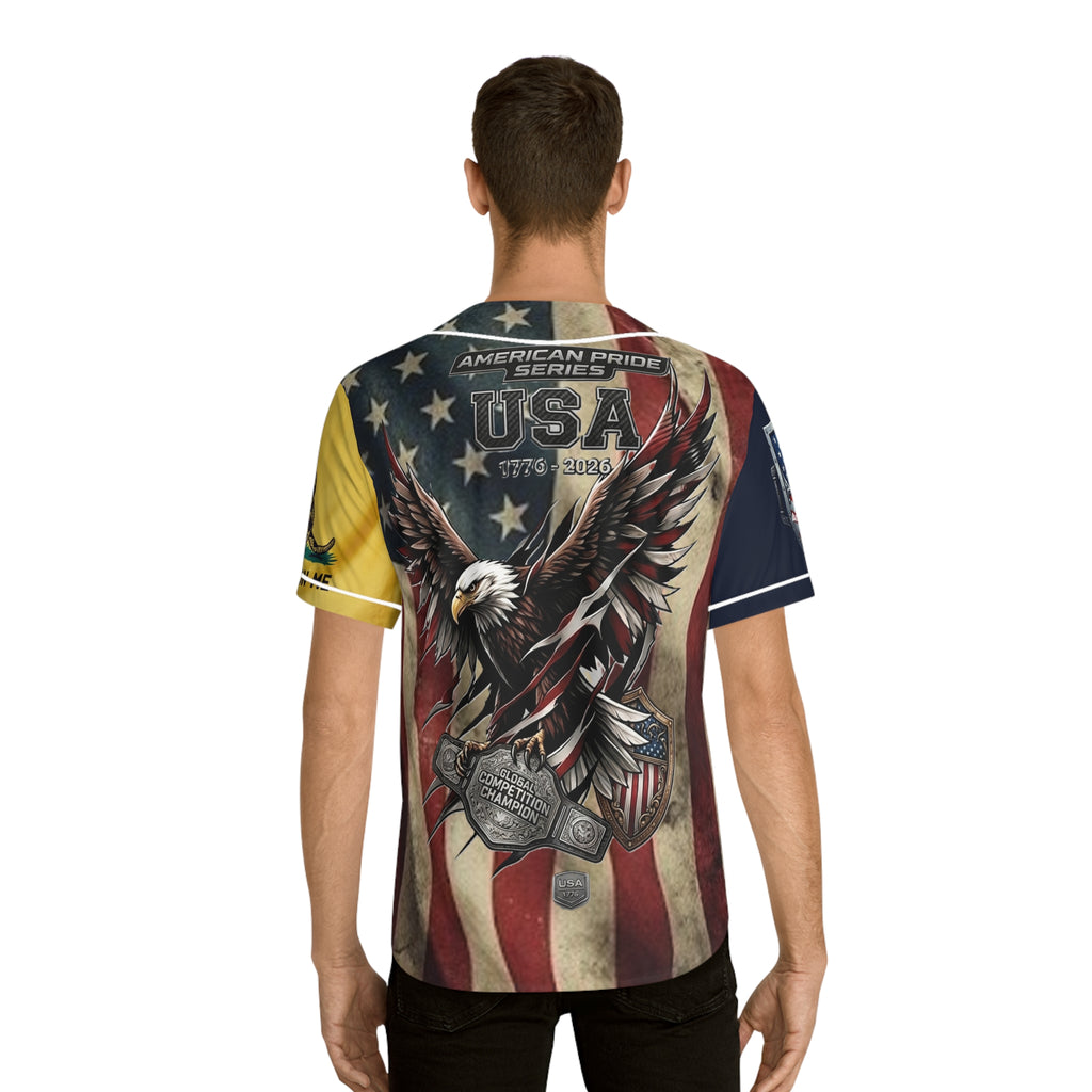 "Freedom & Strength" 1776-2026 American Pride Baseball Jersey