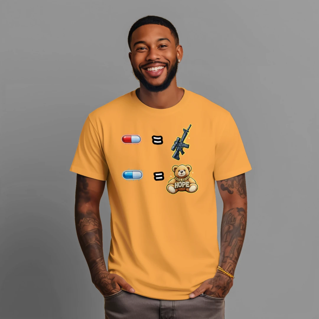Red Pill / Blue Pill: Choose Your Reality Tee — Meme Decision Edition {{ product_type }Anvil and Anthem }