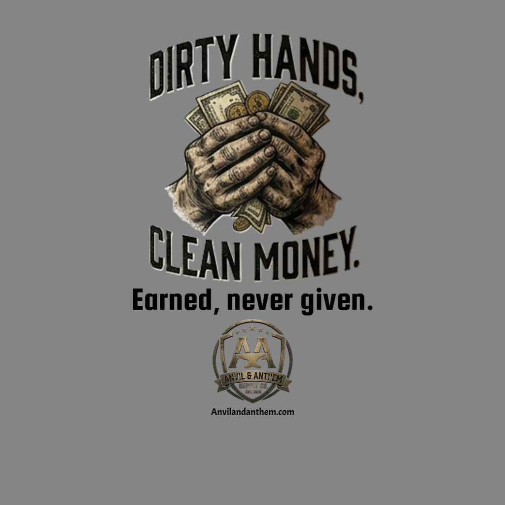 Dirty Hands, Clean Money 20oz Travel Mug | Blue Collar American Trades Coffee Tumbler