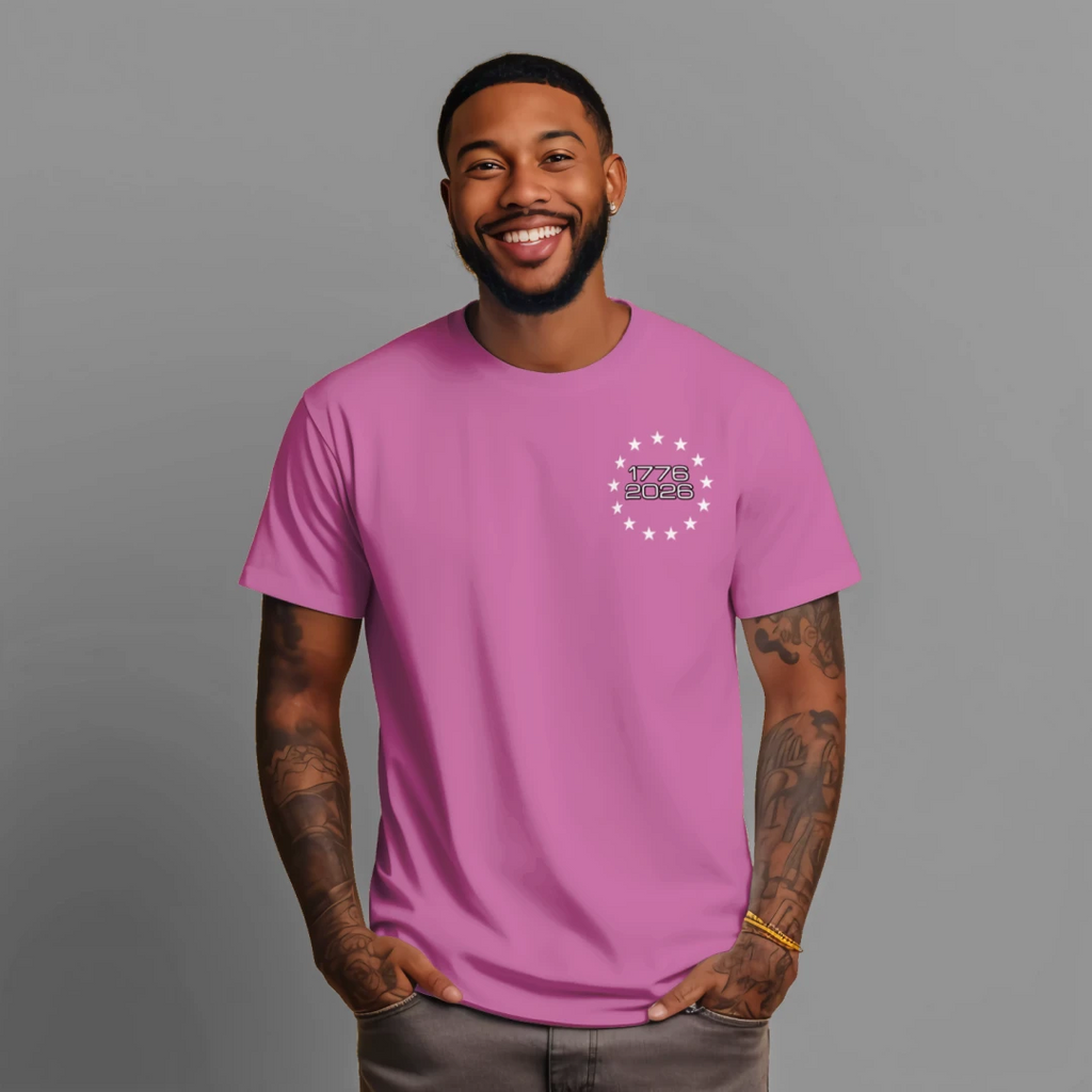 250 Years & Counting moisture wicking Tee – 1776–2026 Shirt Anvil and Anthem }