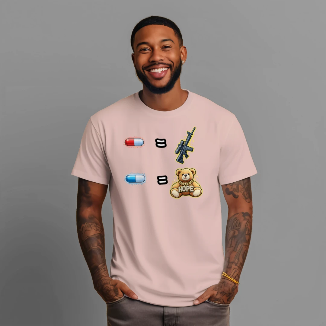 Red Pill / Blue Pill: Choose Your Reality Tee — Meme Decision Edition {{ product_type }Anvil and Anthem }