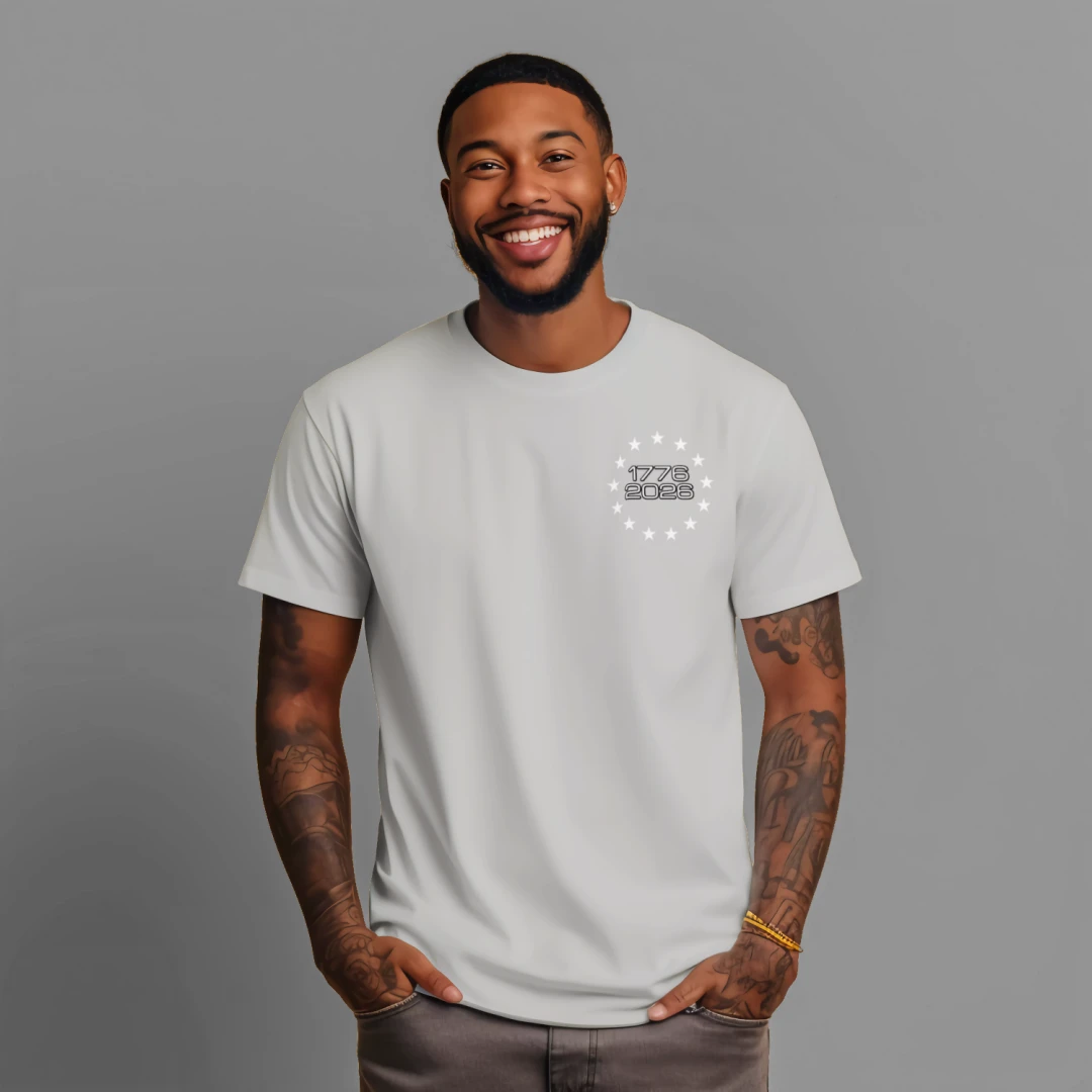 250 Years & Counting moisture wicking Tee – 1776–2026 Shirt Anvil and Anthem }