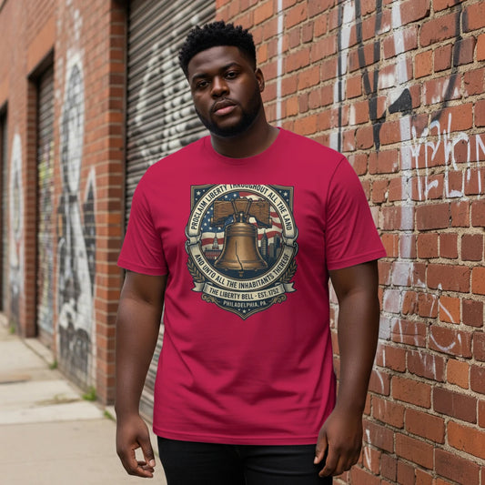 Liberty Bell Heritage Story Tee | Proclaim Liberty Patriotic American History Shirt {{ product_type }Anvil and Anthem }