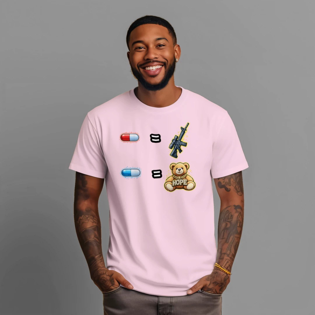 Red Pill / Blue Pill: Choose Your Reality Tee — Meme Decision Edition {{ product_type }Anvil and Anthem }
