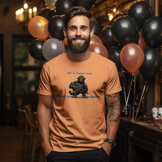 Sgt. H. Badger” Tactical Tee – Recoil Management Specialist {{ product_type }Anvil and Anthem }