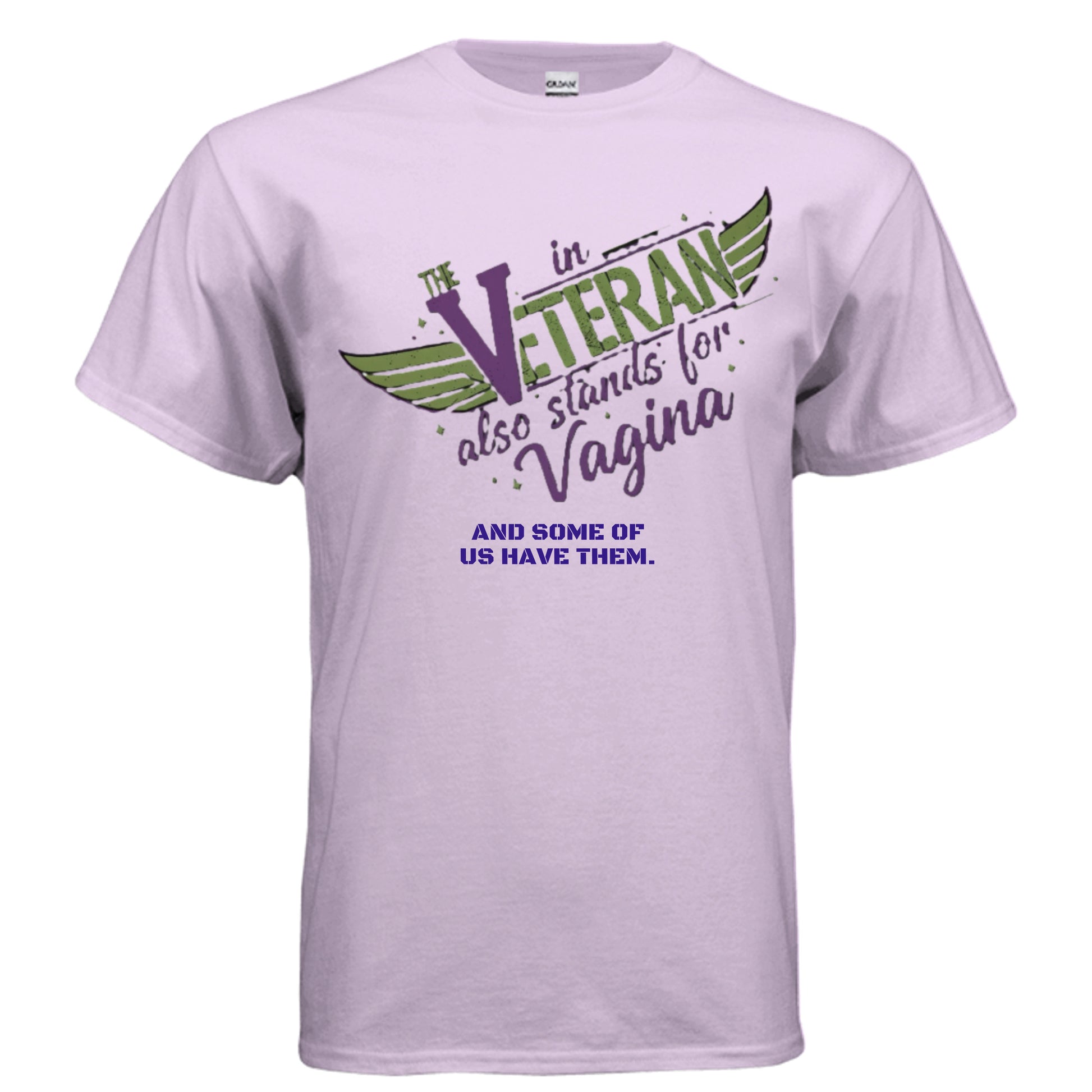 “The V in Veteran (Yeah—it stands for that)” Tee | Women Who Served & Refuse to Be Forgotten {{ product_type }Anvil and Anthem }