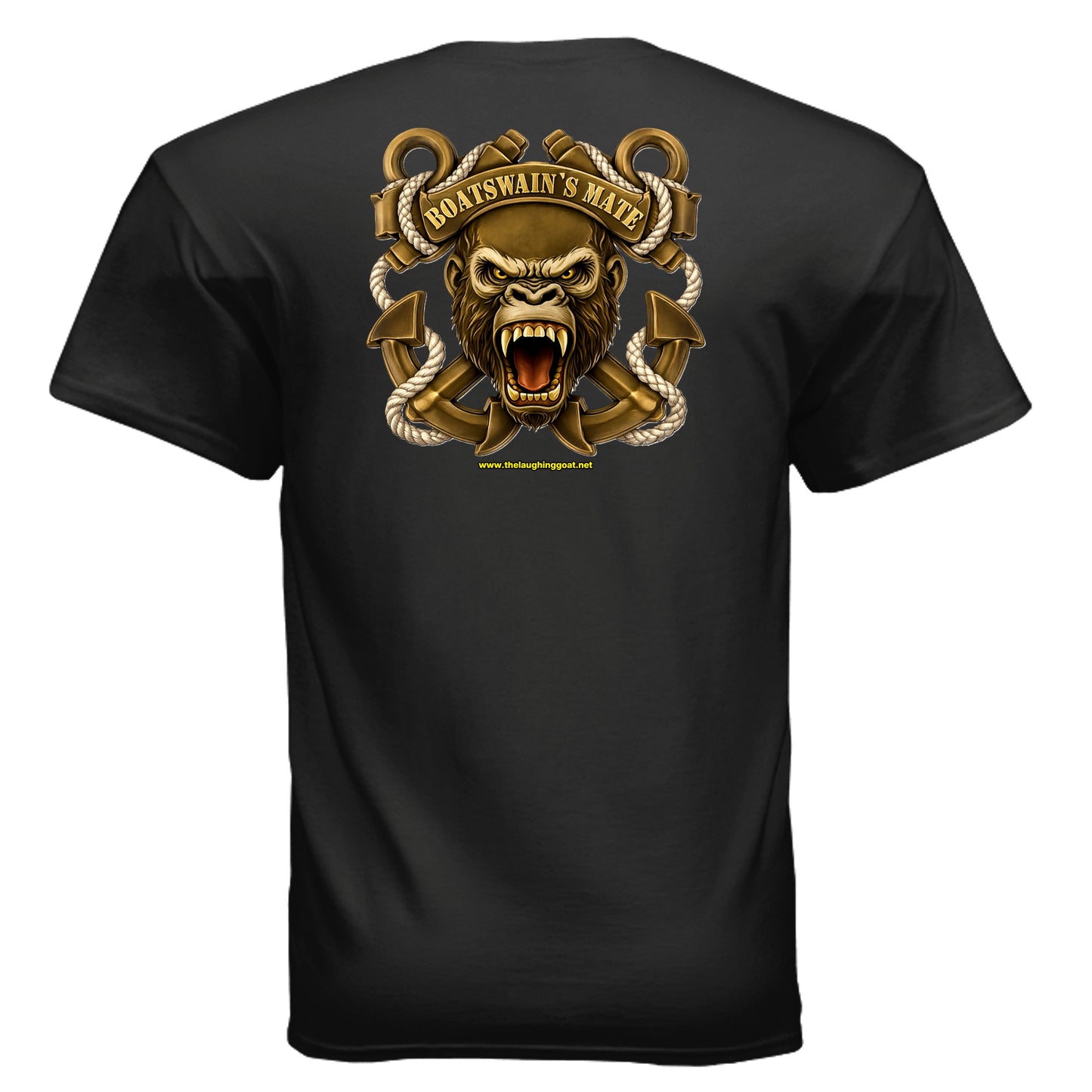 “Deck Ape Mode: Activated” Boatswain’s Mate Tee — Anchors, Attitude & Zero Chill {{ product_type }Anvil and Anthem }
