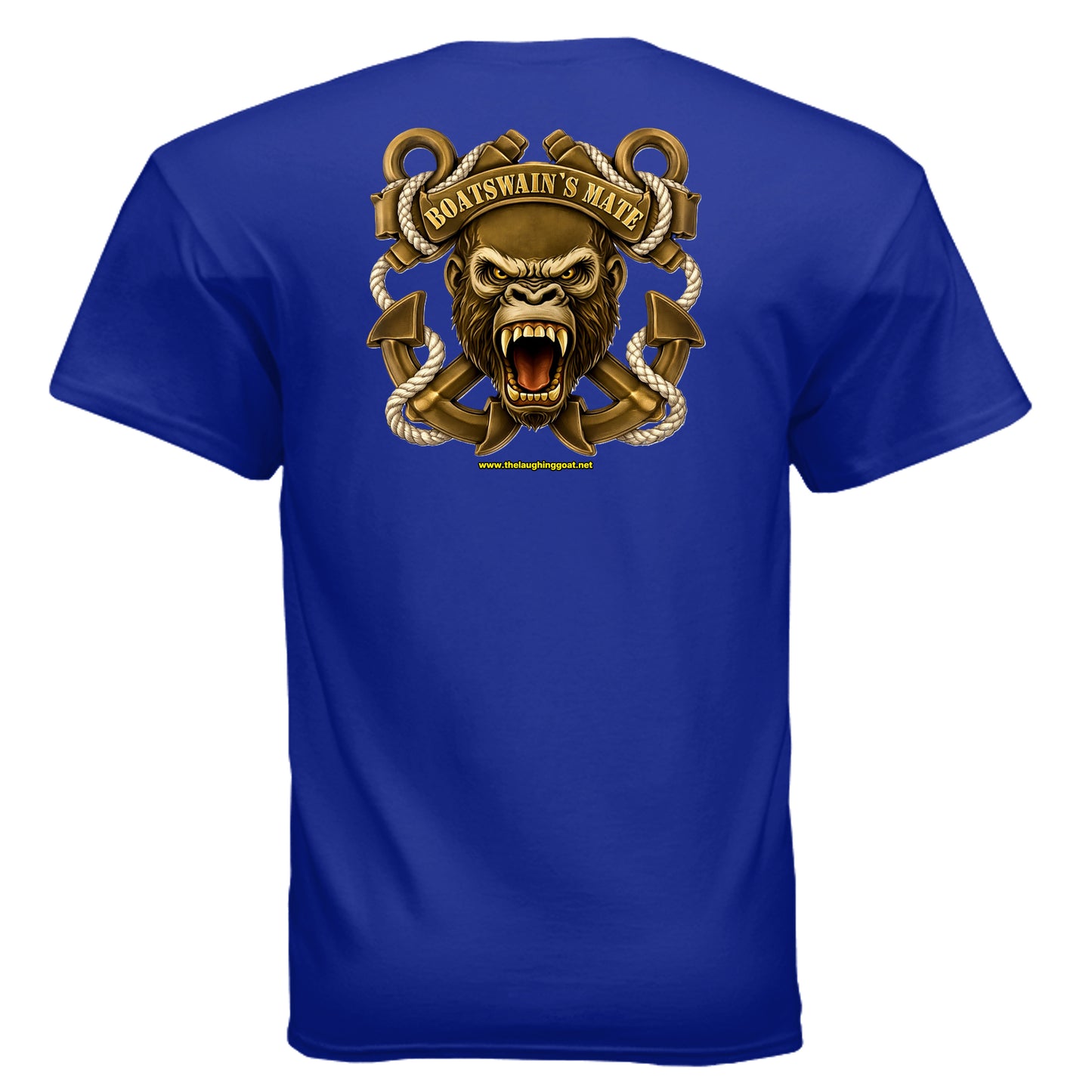 “Deck Ape Mode: Activated” Boatswain’s Mate Tee — Anchors, Attitude & Zero Chill {{ product_type }Anvil and Anthem }