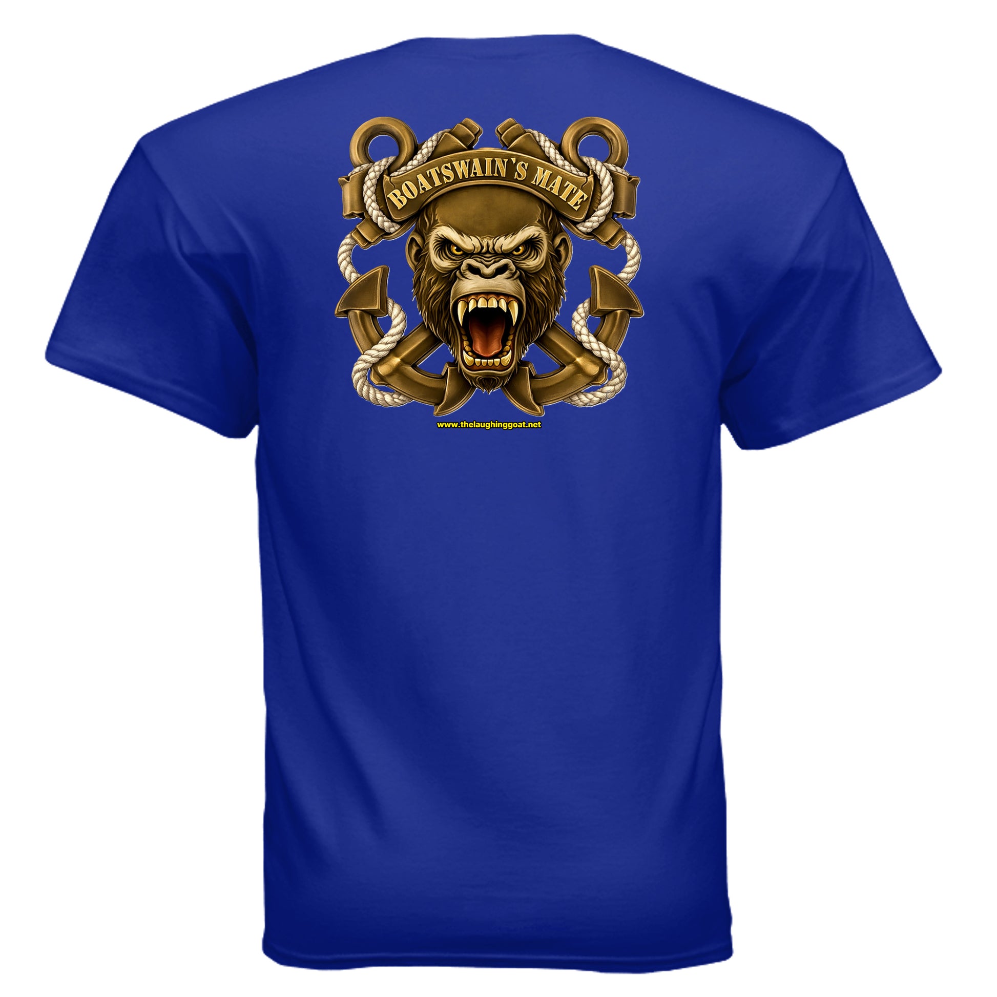 “Deck Ape Mode: Activated” Boatswain’s Mate Tee — Anchors, Attitude & Zero Chill {{ product_type }Anvil and Anthem }