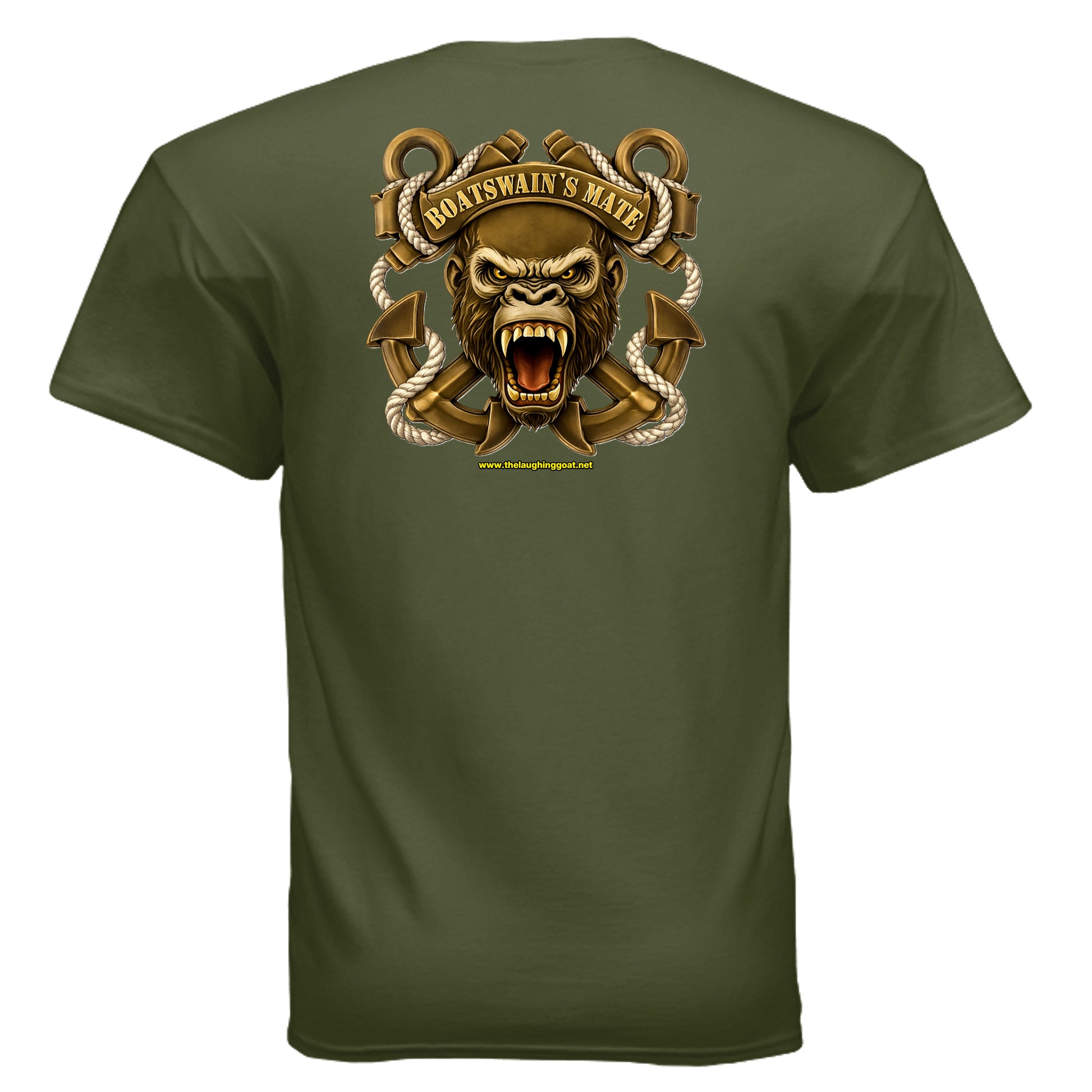“Deck Ape Mode: Activated” Boatswain’s Mate Tee — Anchors, Attitude & Zero Chill {{ product_type }Anvil and Anthem }
