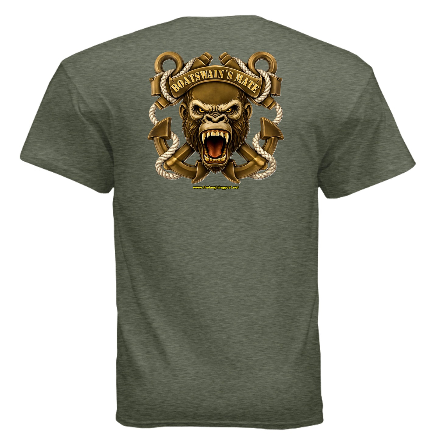 “Deck Ape Mode: Activated” Boatswain’s Mate Tee — Anchors, Attitude & Zero Chill {{ product_type }Anvil and Anthem }