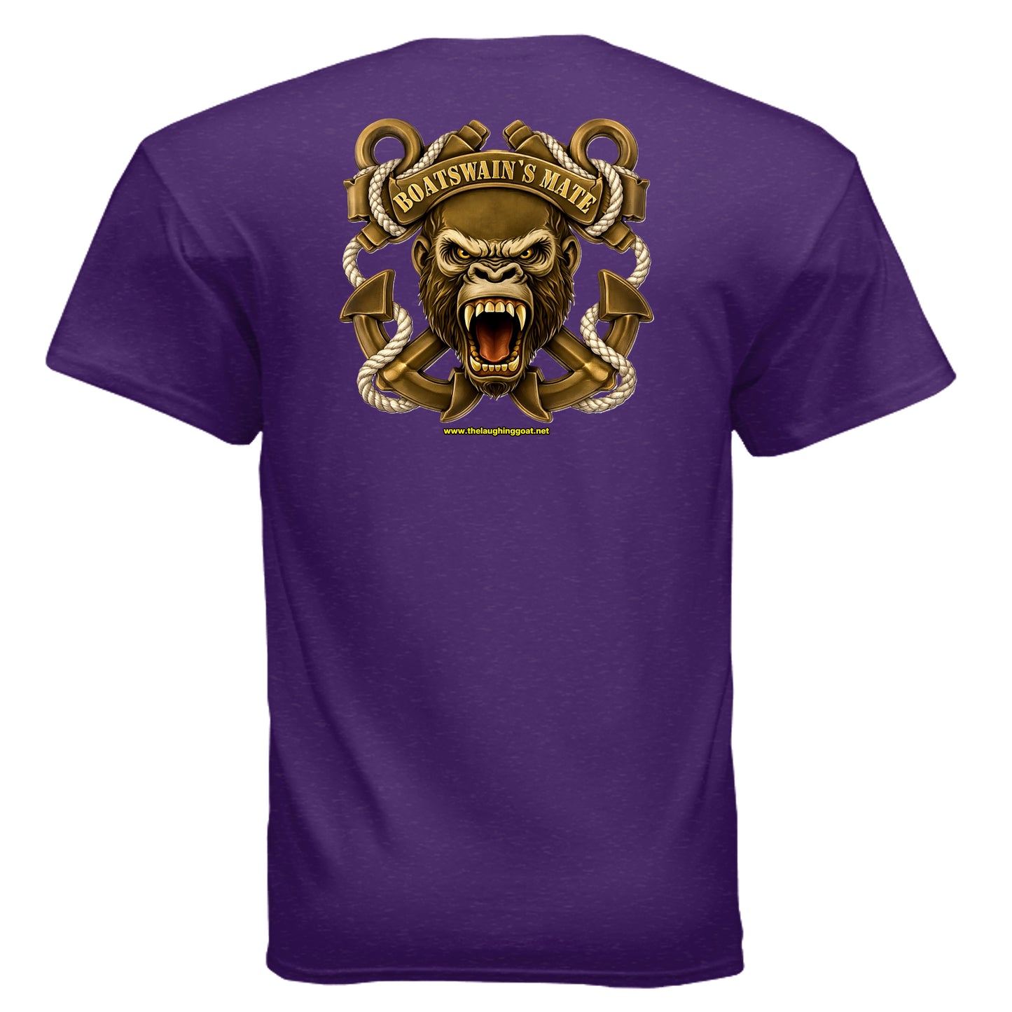 “Deck Ape Mode: Activated” Boatswain’s Mate Tee — Anchors, Attitude & Zero Chill {{ product_type }Anvil and Anthem }