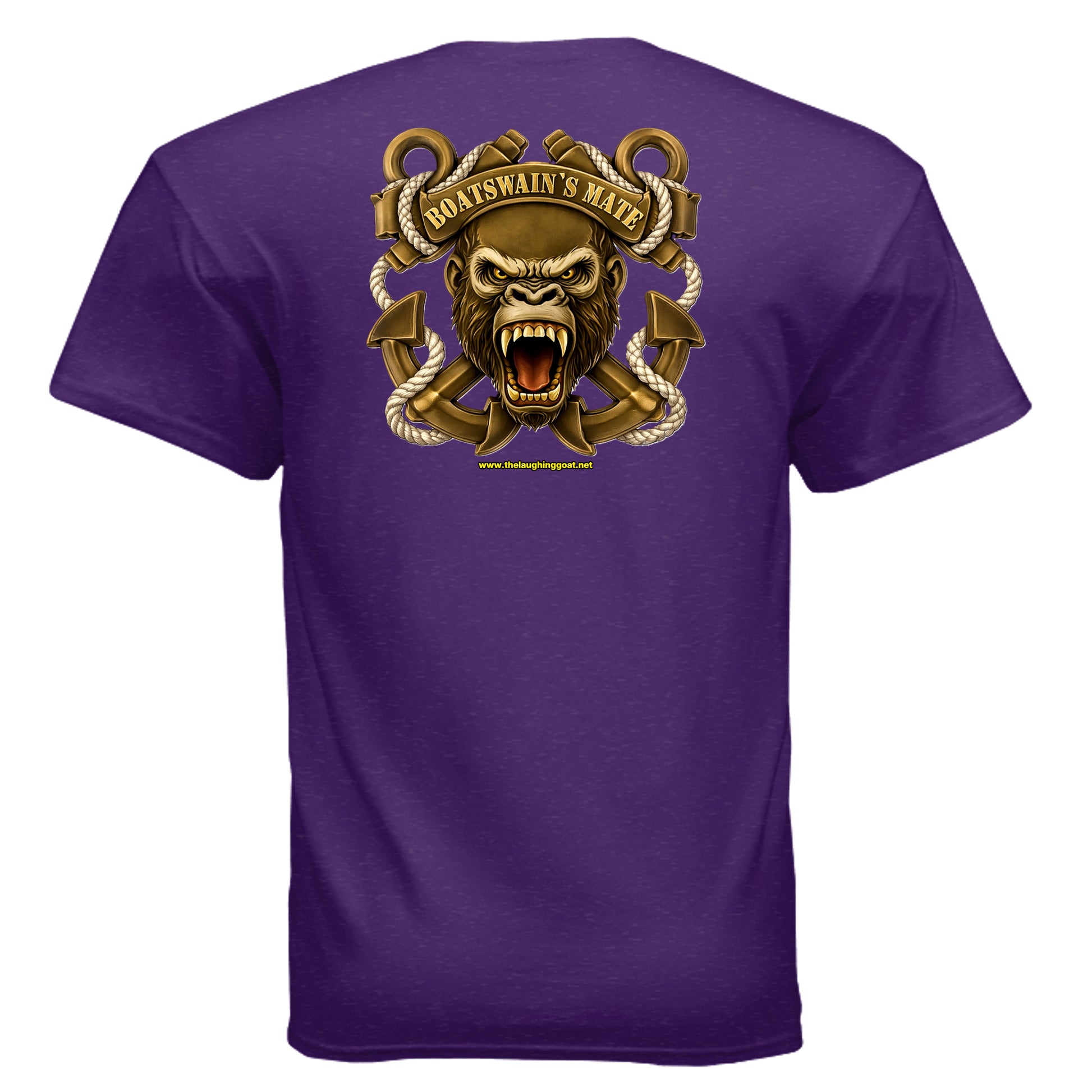 “Deck Ape Mode: Activated” Boatswain’s Mate Tee — Anchors, Attitude & Zero Chill {{ product_type }Anvil and Anthem }