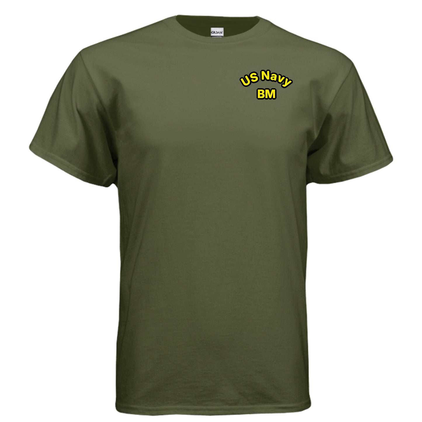 “Deck Ape Mode: Activated” Boatswain’s Mate Tee — Anchors, Attitude & Zero Chill MILITARY GREEN {{ product_type }Anvil and Anthem }