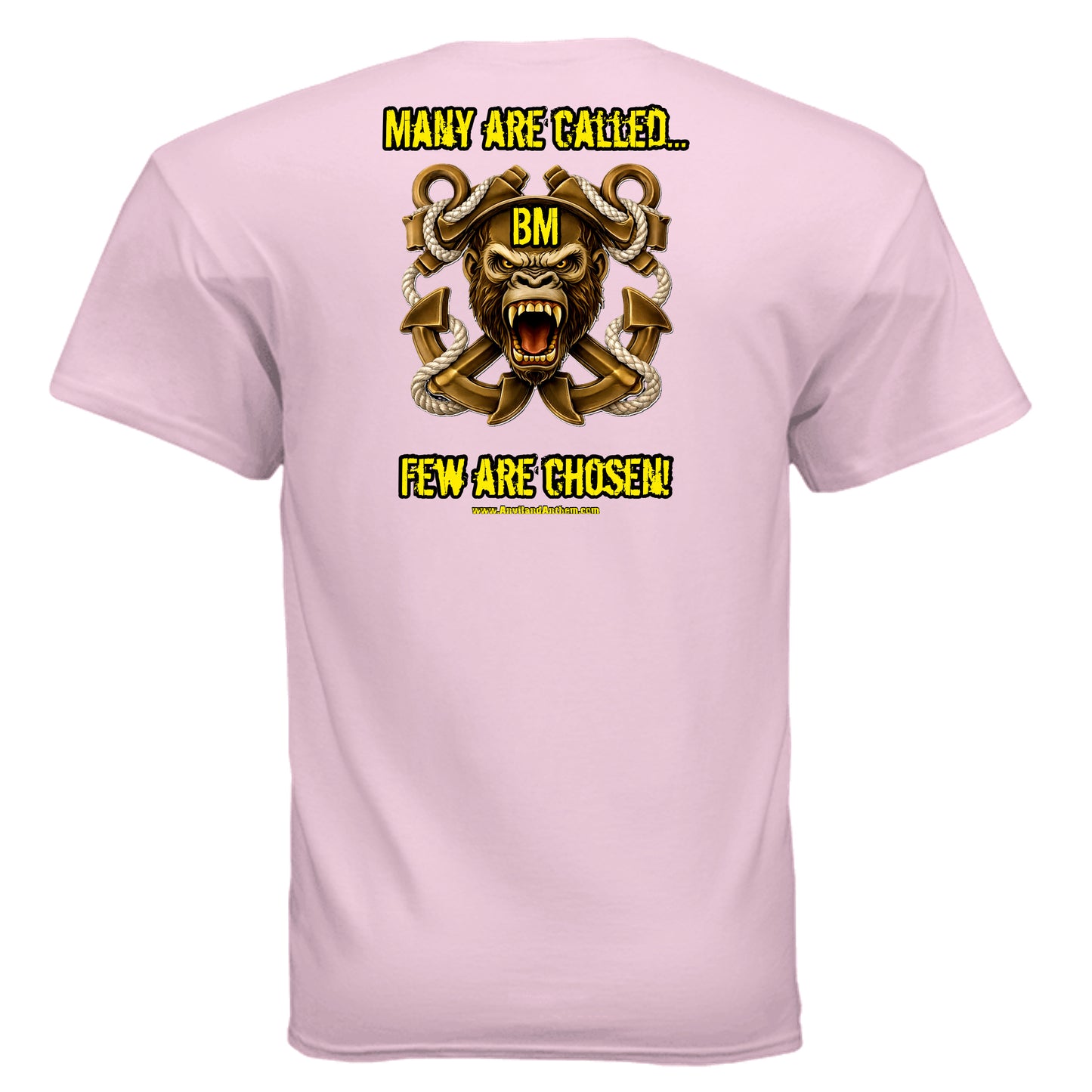 “Many Are Called, Few Can Heave” Boatswain’s Mate Tee — Deck Ape Elite Edition {{ product_type }Anvil and Anthem }