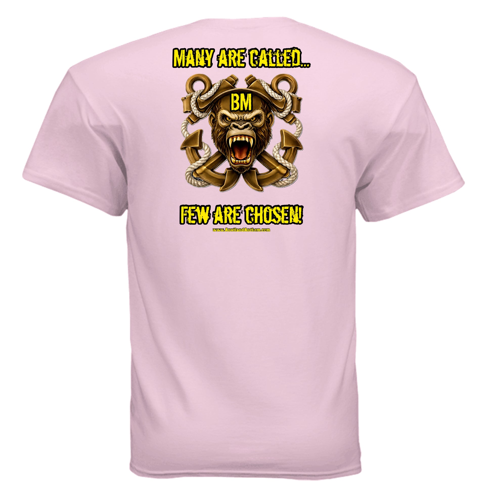“Many Are Called, Few Can Heave” Boatswain’s Mate Tee — Deck Ape Elite Edition {{ product_type }Anvil and Anthem }