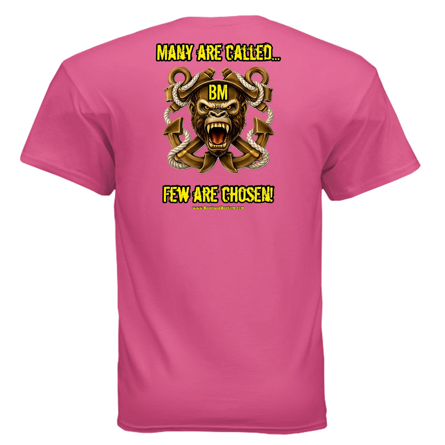 “Many Are Called, Few Can Heave” Boatswain’s Mate Tee — Deck Ape Elite Edition {{ product_type }Anvil and Anthem }