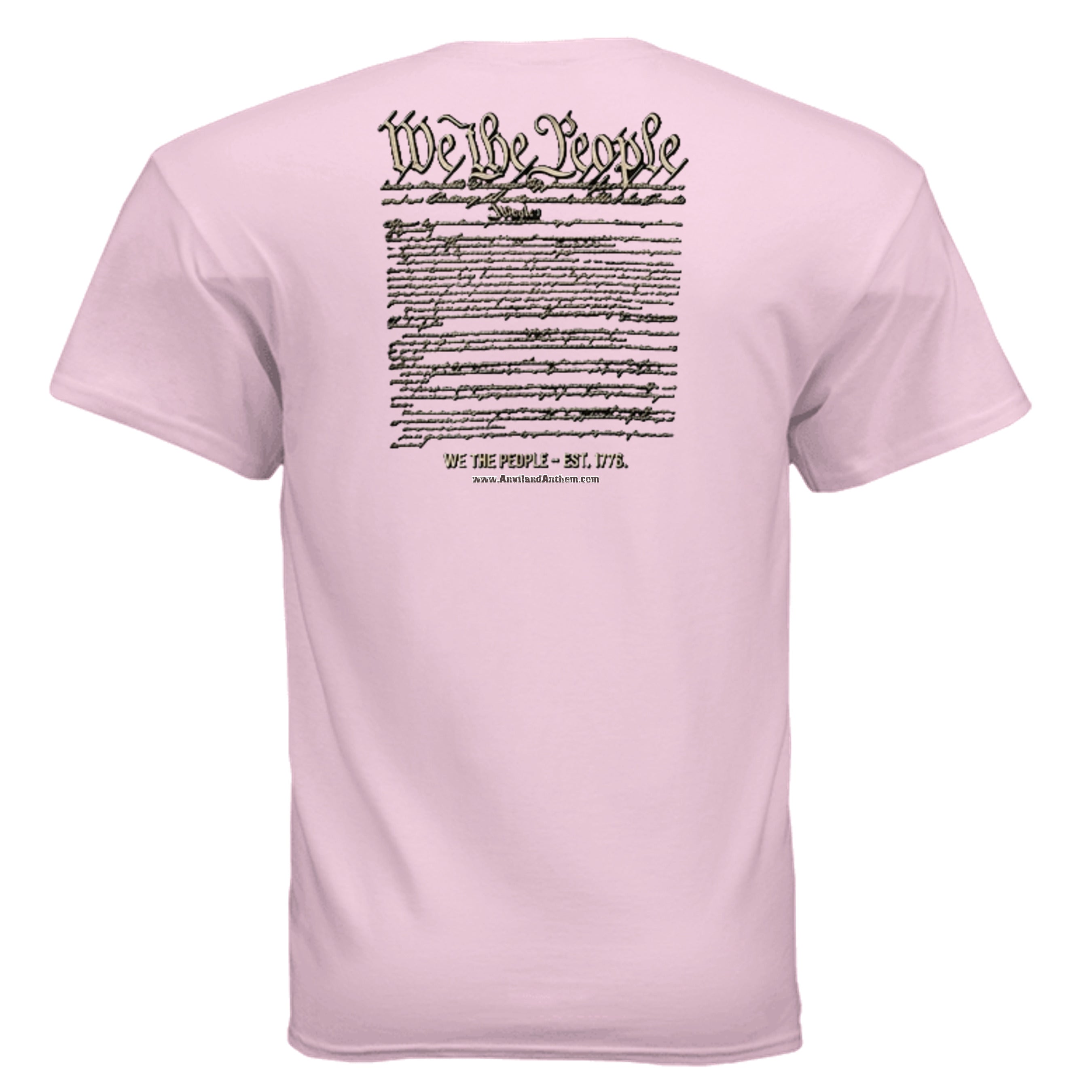 We The People Tee – 1776 Declaration & 13 Stars Patriotic Shirt Anvil and Anthem }