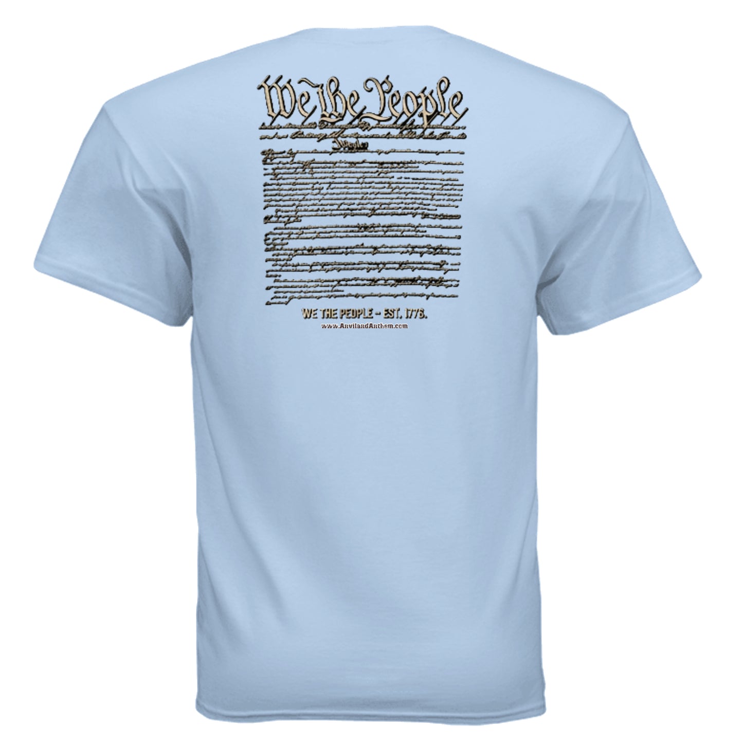 We The People Tee – 1776 Declaration & 13 Stars Patriotic Shirt {{ product_type }Anvil and Anthem }