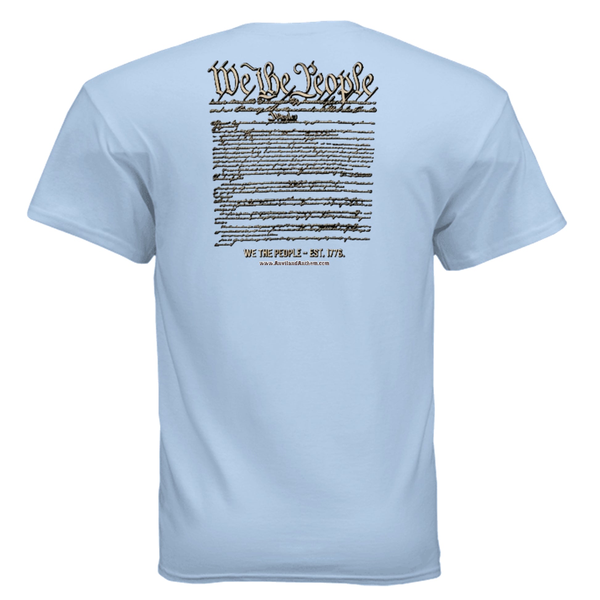 We The People Tee – 1776 Declaration & 13 Stars Patriotic Shirt {{ product_type }Anvil and Anthem }