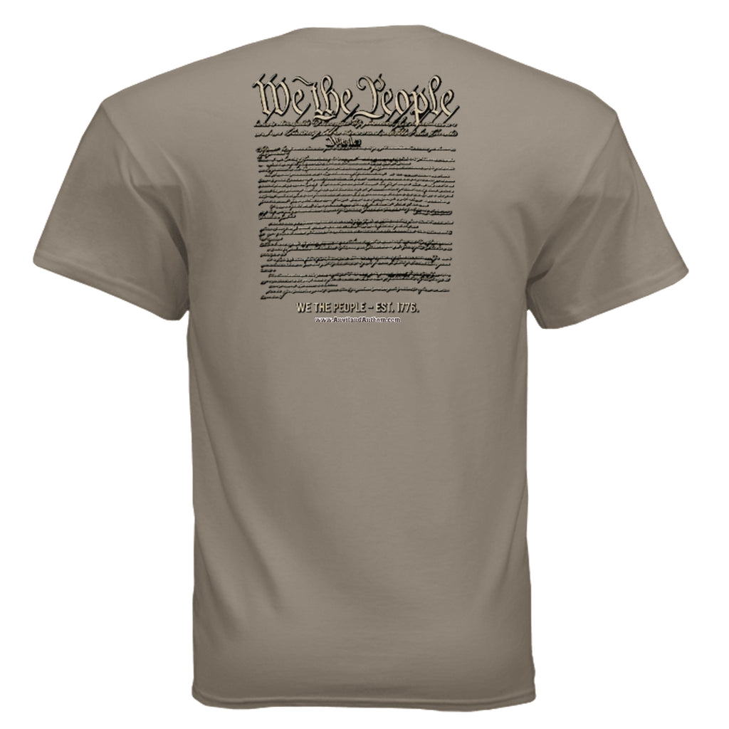 We The People Tee – 1776 Declaration & 13 Stars Patriotic Shirt Anvil and Anthem }