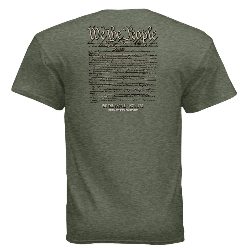 We The People Tee – 1776 Declaration & 13 Stars Patriotic Shirt Anvil and Anthem }