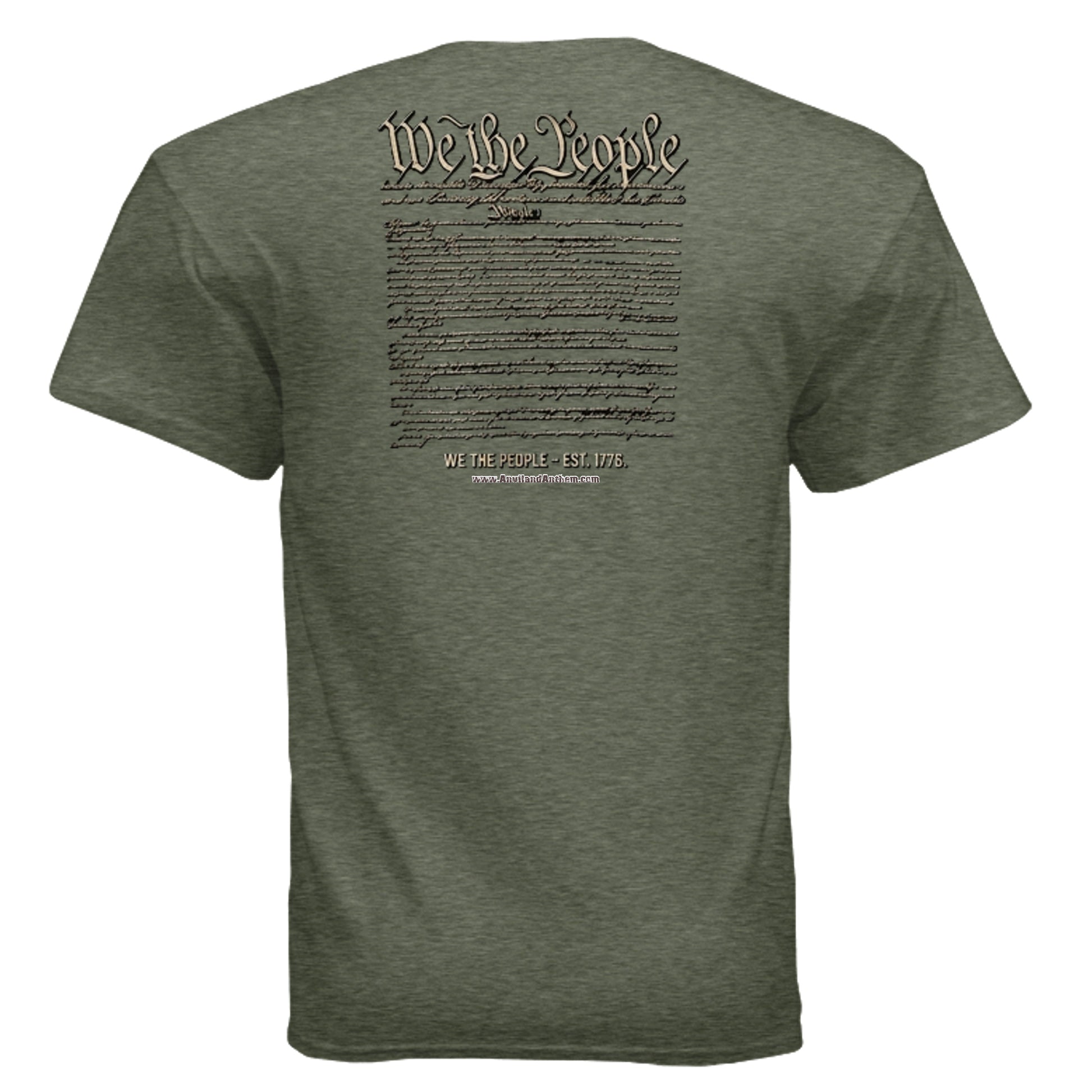 We The People Tee – 1776 Declaration & 13 Stars Patriotic Shirt {{ product_type }Anvil and Anthem }