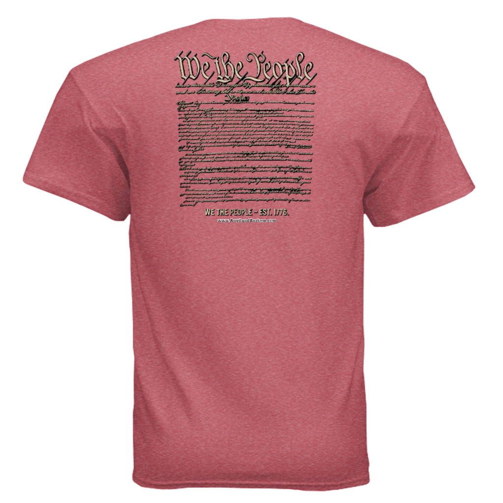 We The People Tee – 1776 Declaration & 13 Stars Patriotic Shirt Anvil and Anthem }