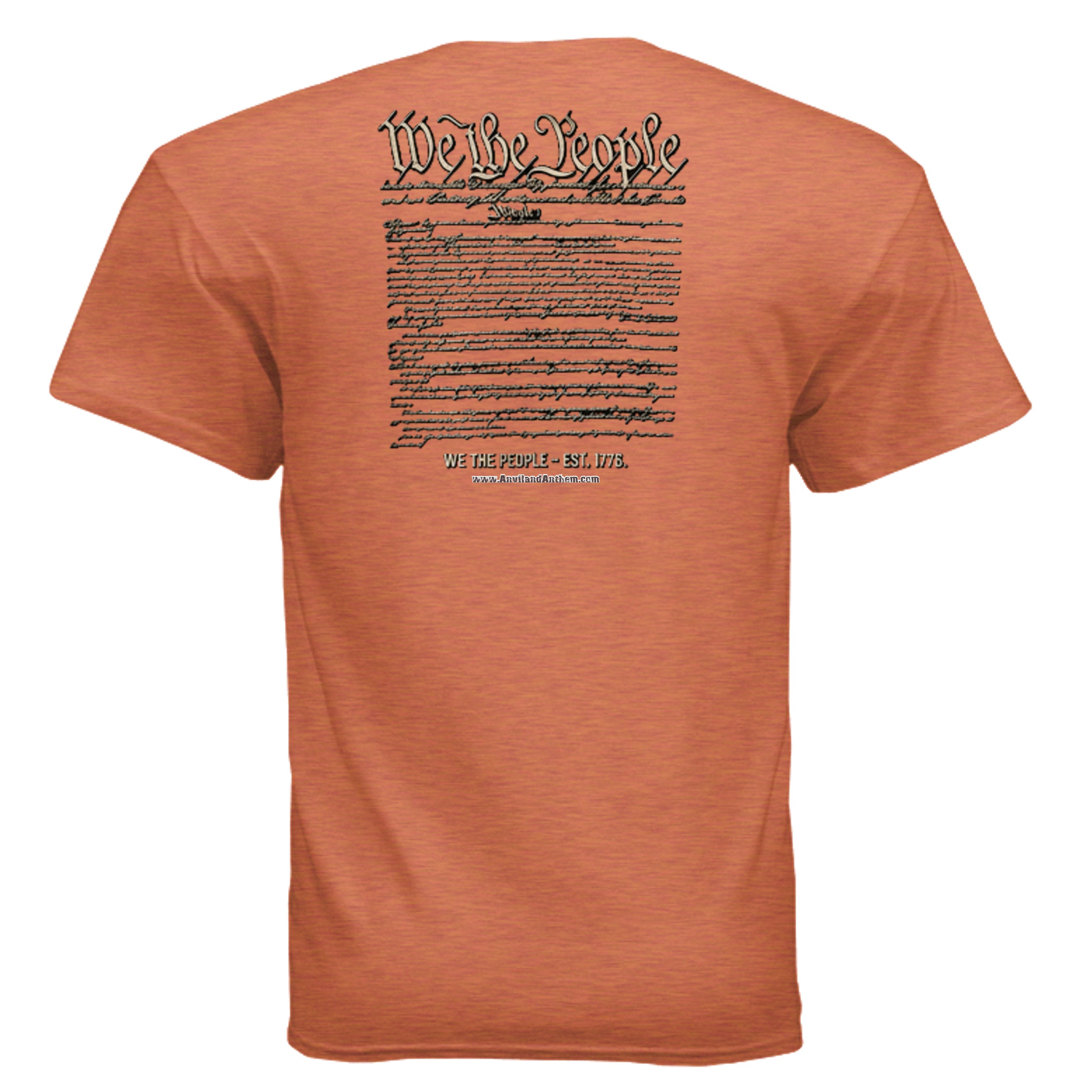We The People Tee – 1776 Declaration & 13 Stars Patriotic Shirt Anvil and Anthem }
