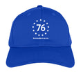 1776 13 Stars Hat – Original Colonies “76” Circle Patriotic Cap Anvil and Anthem }
