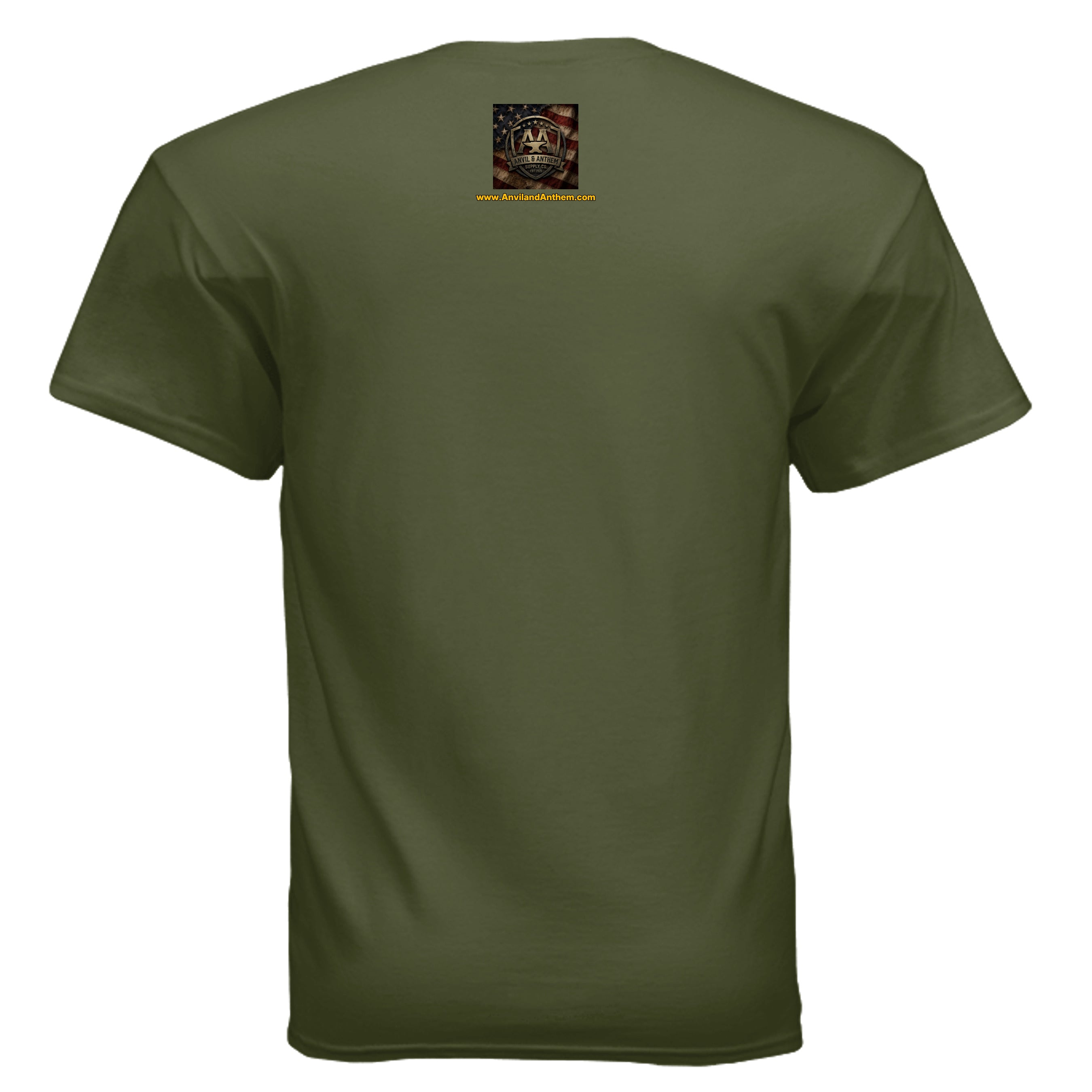 American Heritage Tee – Land of the Free Est. 1776 Patriotic Mountain Shirt Anvil and Anthem }