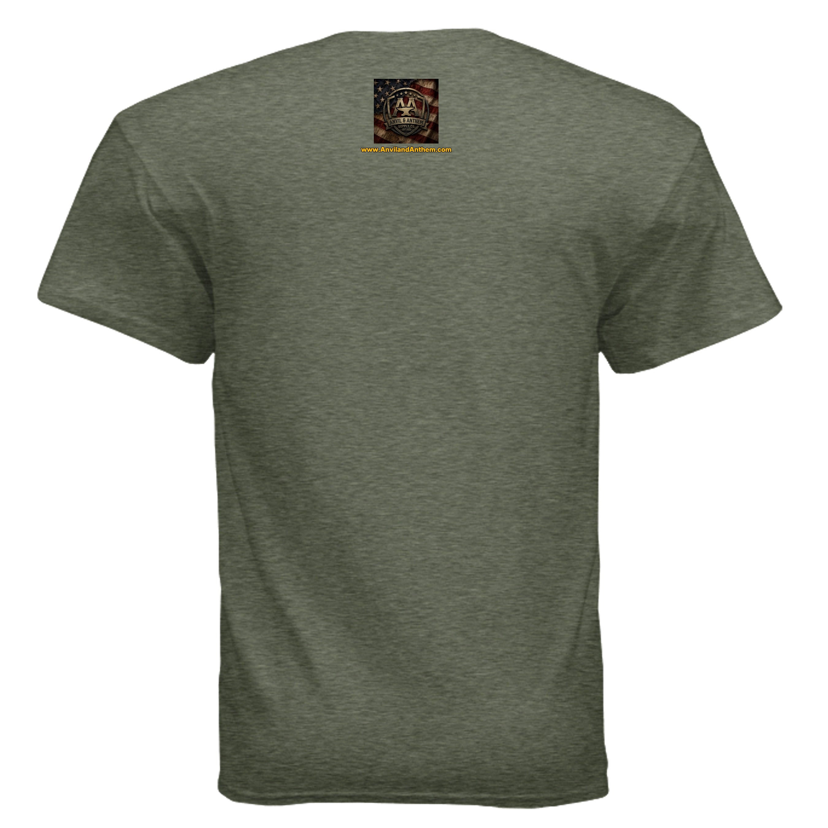 American Heritage Tee – Land of the Free Est. 1776 Patriotic Mountain Shirt Anvil and Anthem }