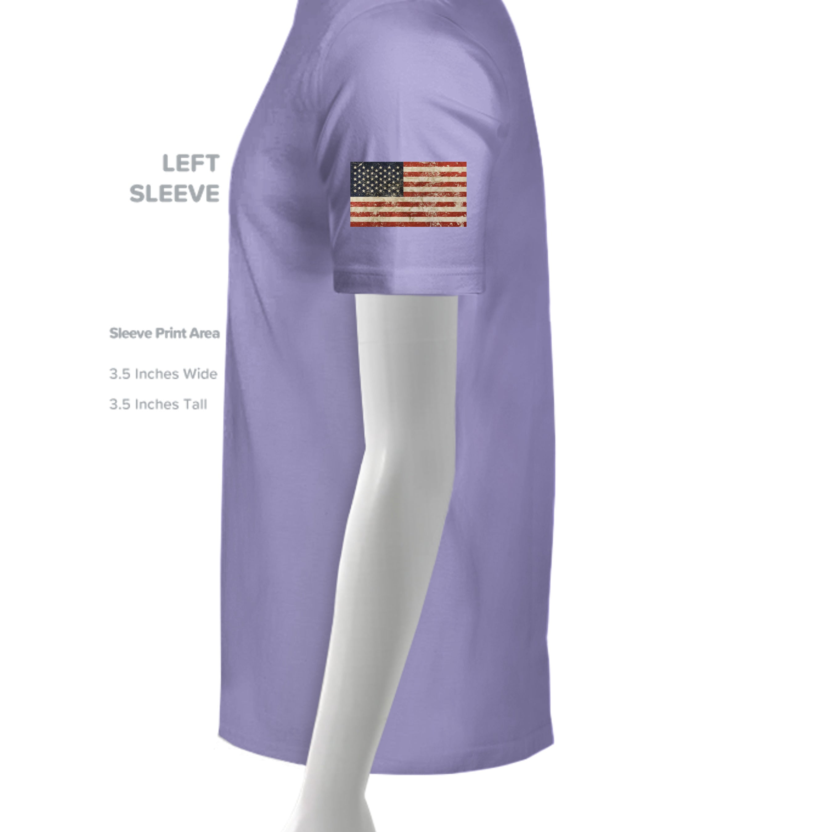 American Heritage Tee – Land of the Free Est. 1776 Patriotic Mountain Shirt Anvil and Anthem }