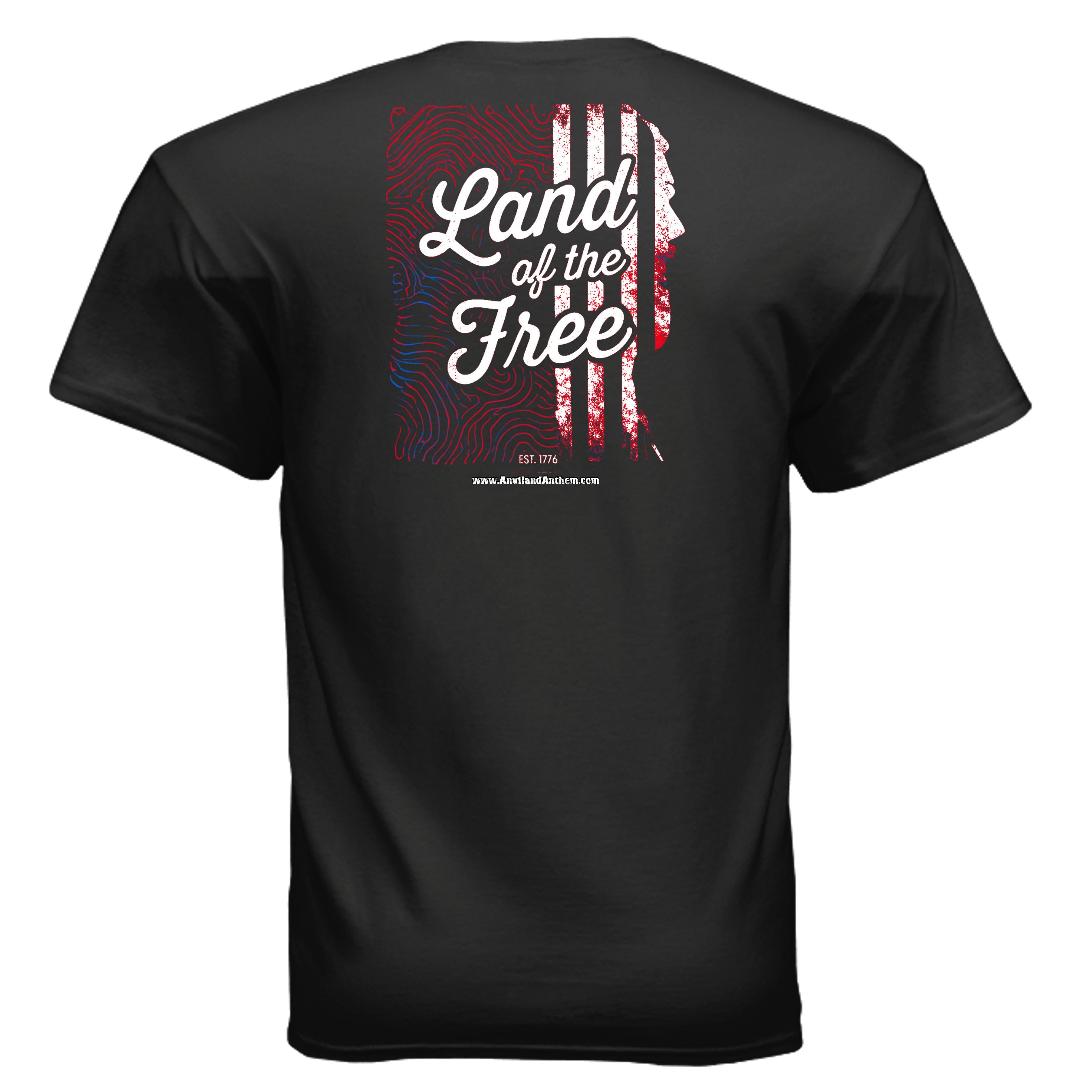 Land of the Free 250 years Tee – Est. 1776 Patriotic Anniversary Shirt Anvil and Anthem }