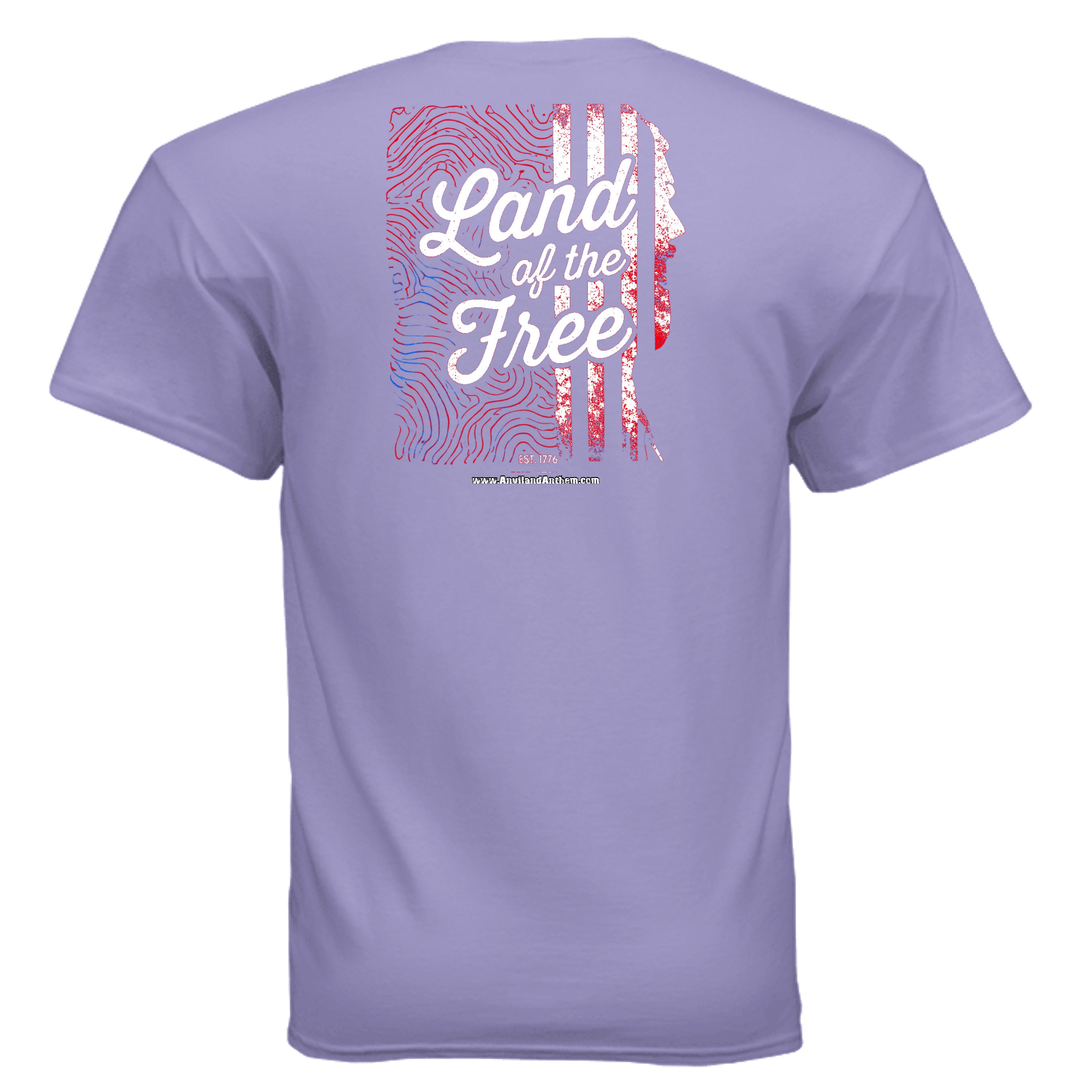 Land of the Free 250 years Tee – Est. 1776 Patriotic Anniversary Shirt Anvil and Anthem }