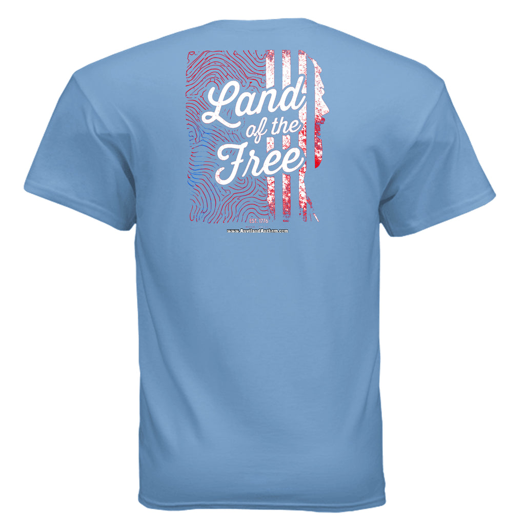 Land of the Free 250 years Tee – Est. 1776 Patriotic Anniversary Shirt Anvil and Anthem }