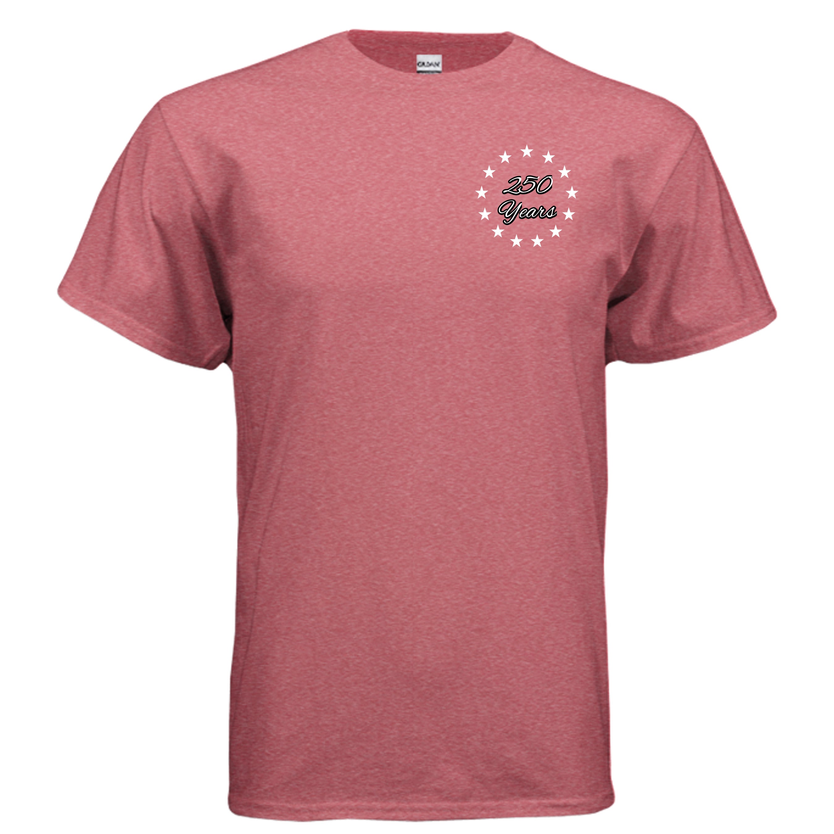 Land of the Free 250 years Tee – Est. 1776 Patriotic Anniversary Shirt Anvil and Anthem }