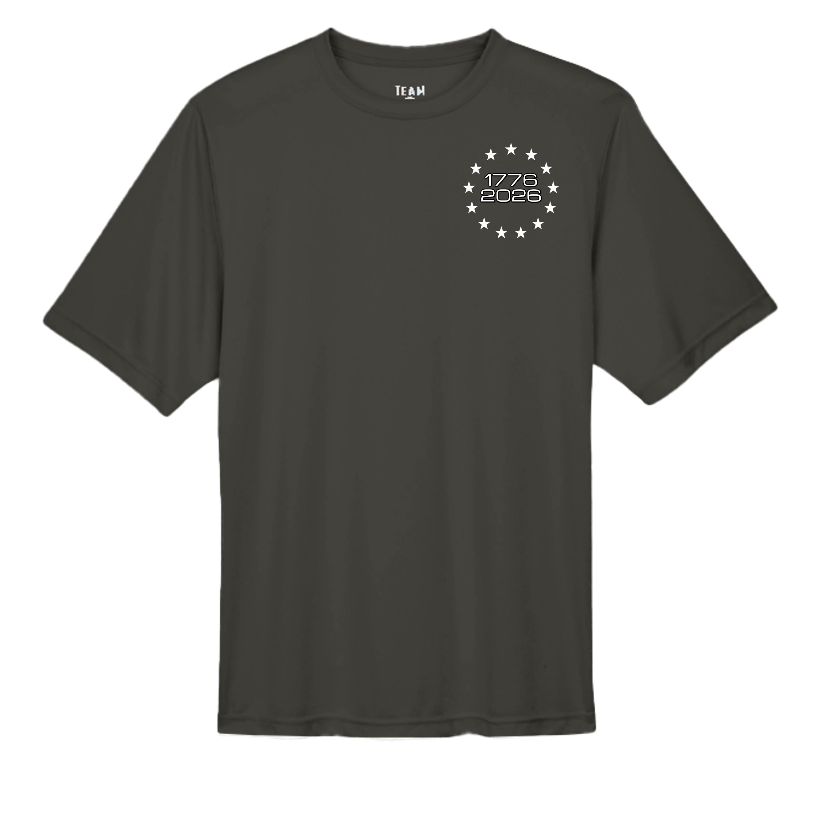 250 Years & Counting moisture wicking Tee – 1776–2026 Shirt Anvil and Anthem }
